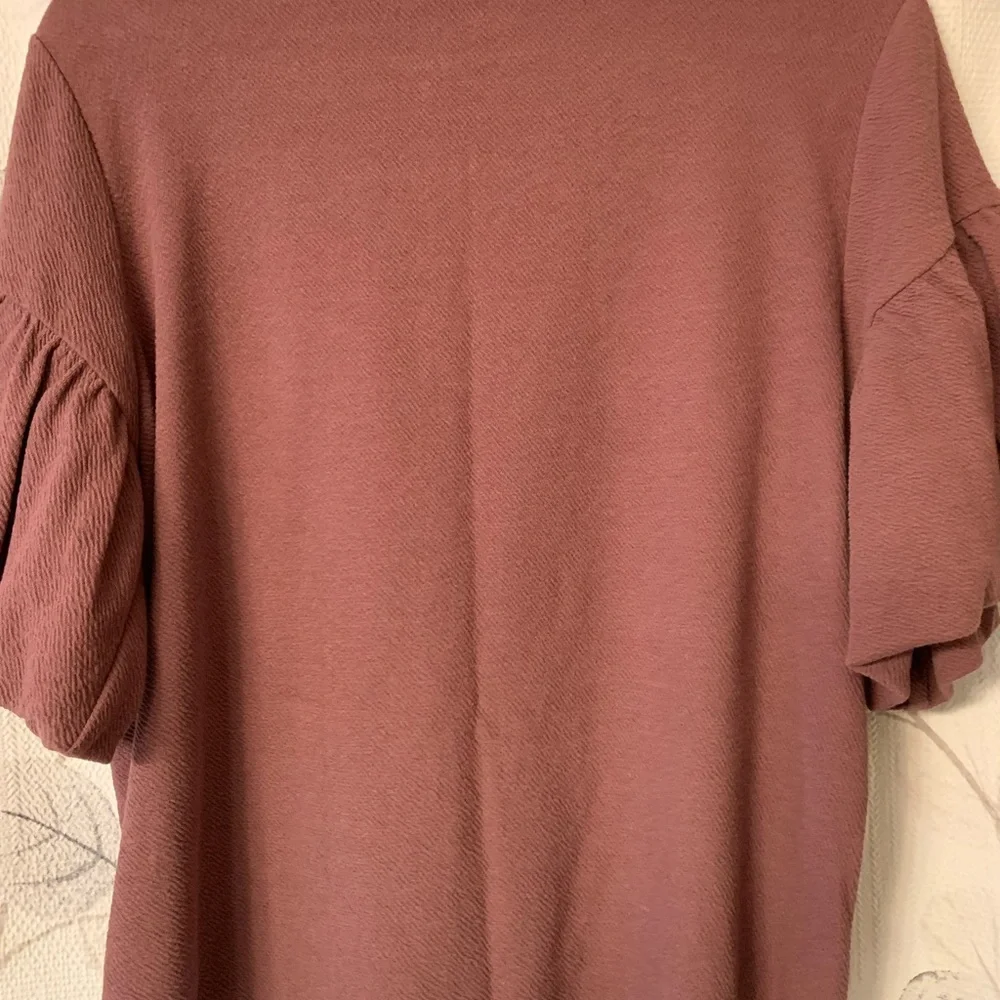 Express Tops:Express Top Pink Half Bell Sleeve Color: Dusty Rose Size: L